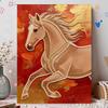 Majestic Horse Pearl Kit 5D DIY Round Rhinestone Art Craft for Adults Home Wall Decoration Beginner Friendly Frameless