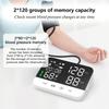 Automatisches digitales Blutdruckmessgerät mit großem LED-Hintergrundbeleuchtungsbildschirm, Sprachführung, Oberarm-Blutdruckmessgerät, 240-Messwert-Speicher