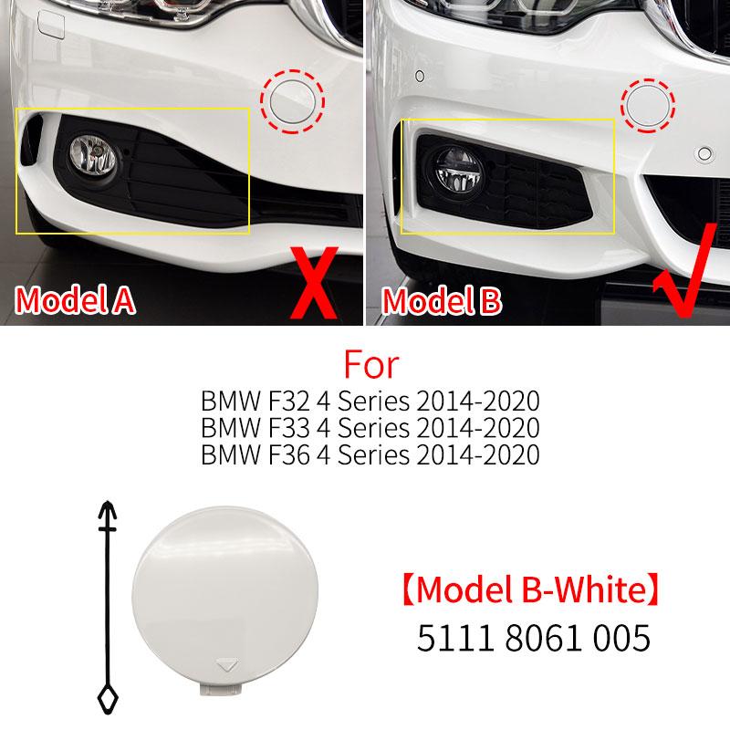 Für BMW F32 F33 F36 M Sport 2014- Auto Frontstoßstange Anhängerkupplung Abschlepphaken Abdeckkappe Zubehör für BMW 4er Serie 420 425 430 440