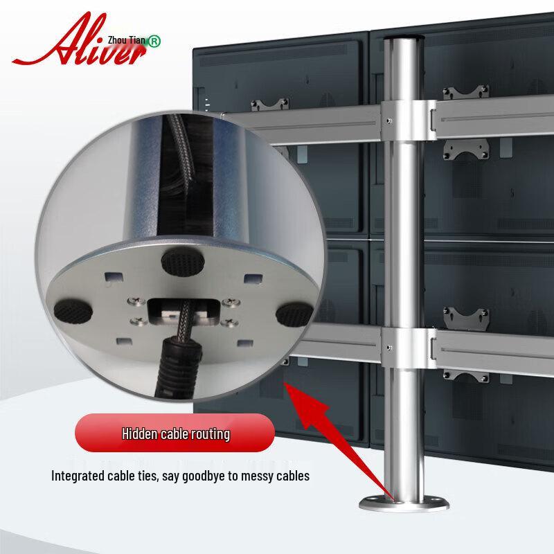 Aliver AL600 Six-Screen Desktop Monitor Stand