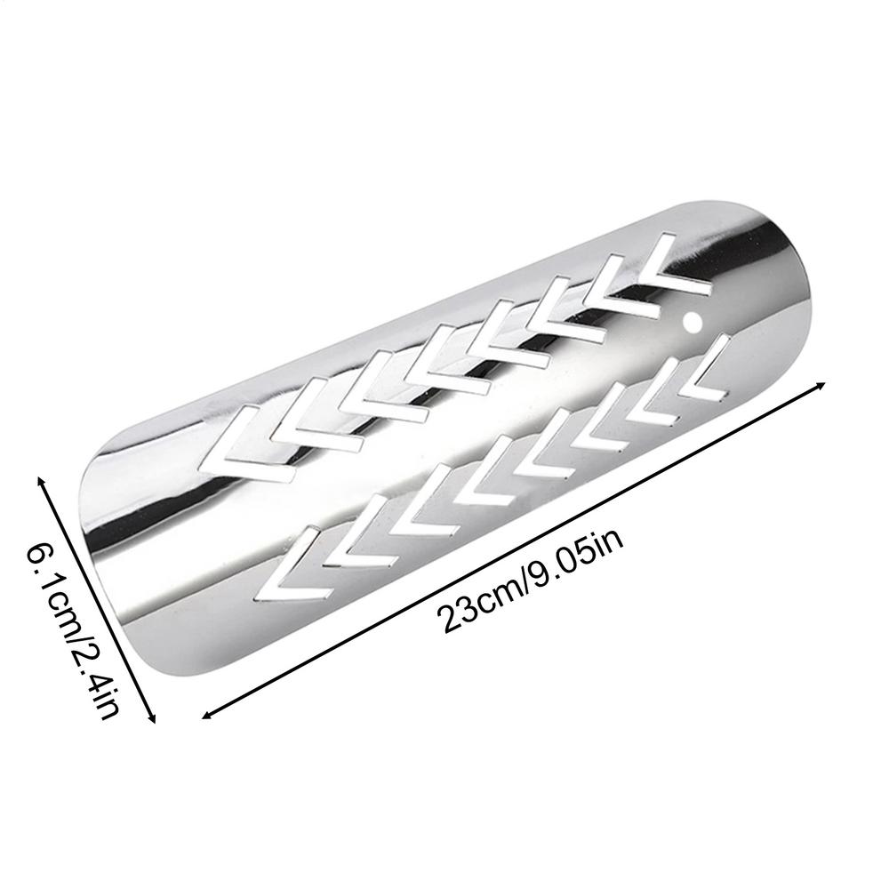 Exhaust Heat Shield For Motorcycle Anti-Scald Motorcycle Pipe Cover Abrasion-Proof Quick-Install Non-Slip Motorbike Accessories