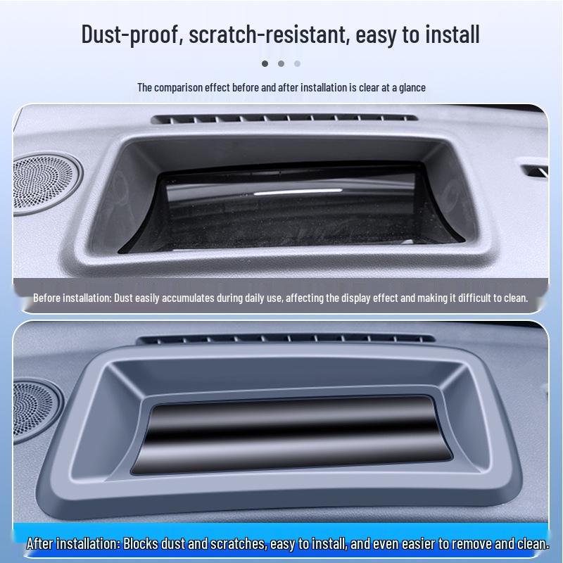 Wey Gaoshan 8/9 HUD Dashboard Dustproof Protective Cover for Interior Modification