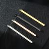 Gold Plated Business Simple Tie Pin Men Necktie Buckle Necktie Bar Clasp Metal Tie Clips Clasp Clip