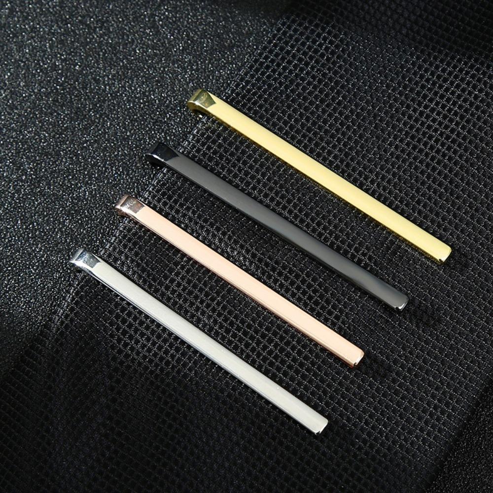 Gold Plated Business Simple Tie Pin Men Necktie Buckle Necktie Bar Clasp Metal Tie Clips Clasp Clip