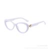 New European and American style sunglasses, anti-ultraviolet snake head metal decorative sunglasses, high-end street photography artifact woman