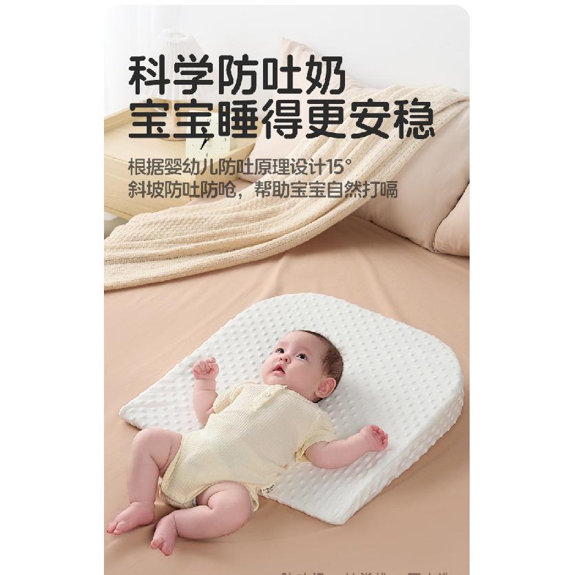 Baby Anti-vomiting Slope Cushion, Spine Protector, Side-lying Slope Pillow, Baby Feeding Aid, Nursing Pillow, Anti-choking Lying Feeding Pillow