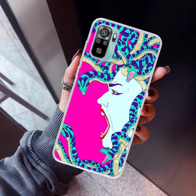

Medusa Greek Mythology Phone Case For Xiaomi Redmi Note 10 11 12 13 14 15 Pro Plus 11S 12S 14S 11T 11E 10S Soft TPU Back Cover R Redmi Note 12 4G