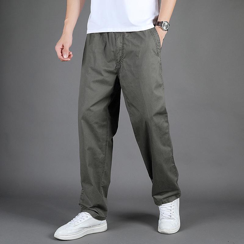 Men's Workwear Assault Pants for Spring and Autumn Outdoor Waterproof Climbing Loose Straight Leg Sports and Leisure Long Pant