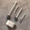 Silicone Wall Mount Toilet Brush Set Quick Dry Drain Base Efficient Gap Cleaning for Bathroom Use