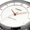 CASIO Cheap White Metal Overseas Model Watch, Watch, Quartz, Women's, Band, LTP-VT04D-7A