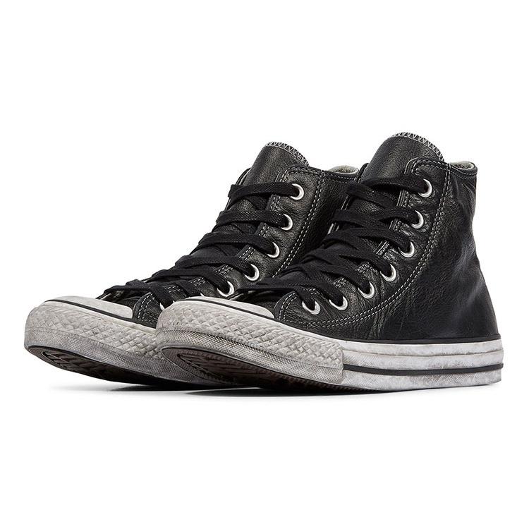 Converse Chuck Taylor All Star Vintage Leather 'Black White' Men's 158575C