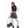 Été Short Hot Short Taille Basse Denim Coupe Ajustée Femme Lavé Trou Jeans Short Tendance Remonte Fesses Hot Pants