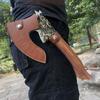 High-quality Hand-forged Dragon Scale T Actical Axe Convenient Outdoor Camping Axe Household Firewood Splitting Hand Tool