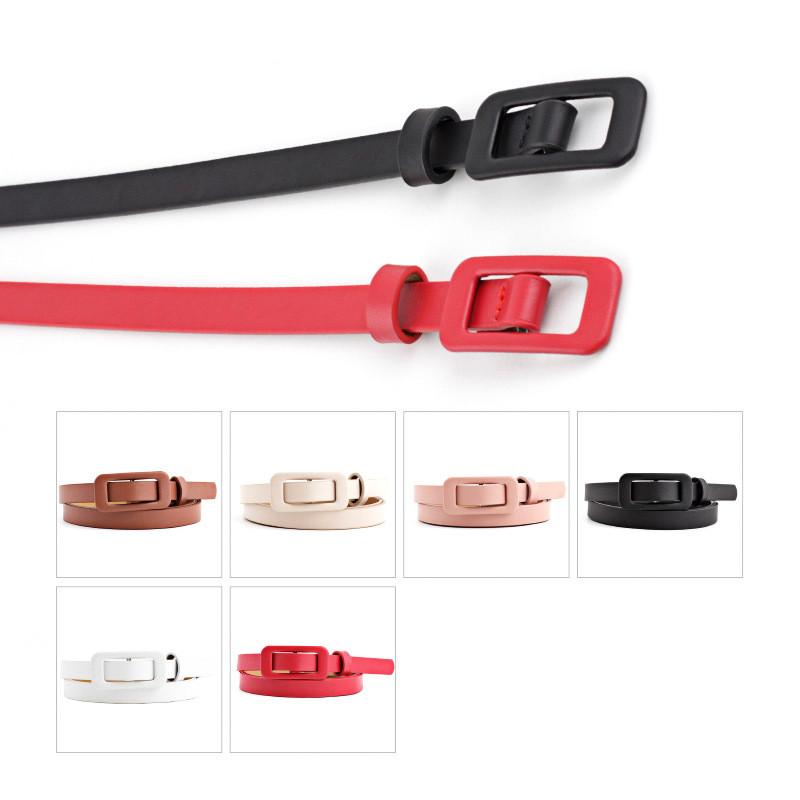 Womens Versatile Stylish Skinny Belt In Trendy Colors For Dresses And Outfits