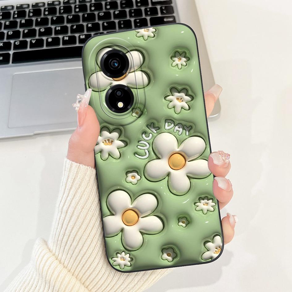 For Honor X5 Case VNA-LX2 Cover Cute Cartoon Rabbit Panda Soft Candy Silicone Phone Case For Honor X5 Plus WOD-LX1 WOD-LX2 Funda
