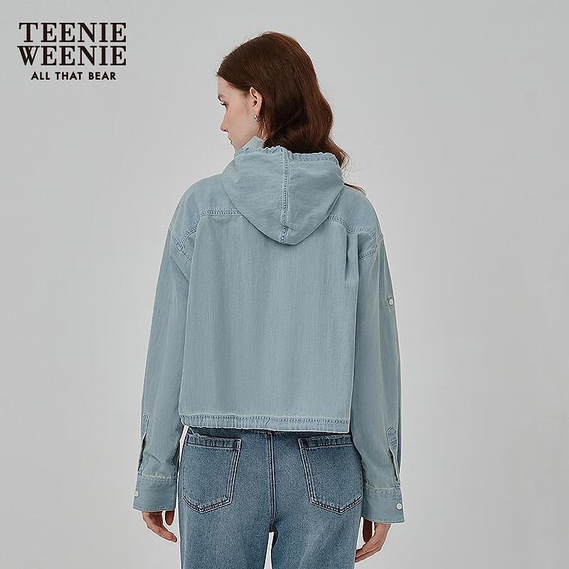 Teenie Weenie Women's Little Bear Denim Shirt