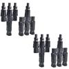Feb.For Solar PV Connector For Solar Panel Parallel Connection Branch For Solar Connectors Connector