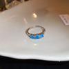 Love zir*****pen ring light luxury temperament high sense index finger ring niche design ring woman