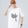Neu] Sommer Rundhals Kurzarm T-Shirt Herren Casual Vielseitige Tops Cartoon Avatar T-Shirt Herrenbekleidung