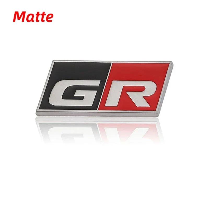 Car Rear Body Emblem Decal for Toyota GR Sport MN Hiace Estima Hilux Rav4 Supra Camry Crown CHR Avalon Exterior Accessories