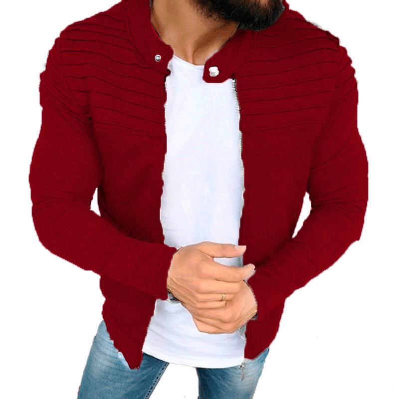 Men's Outdoor Casual Wrinkled Cardigan