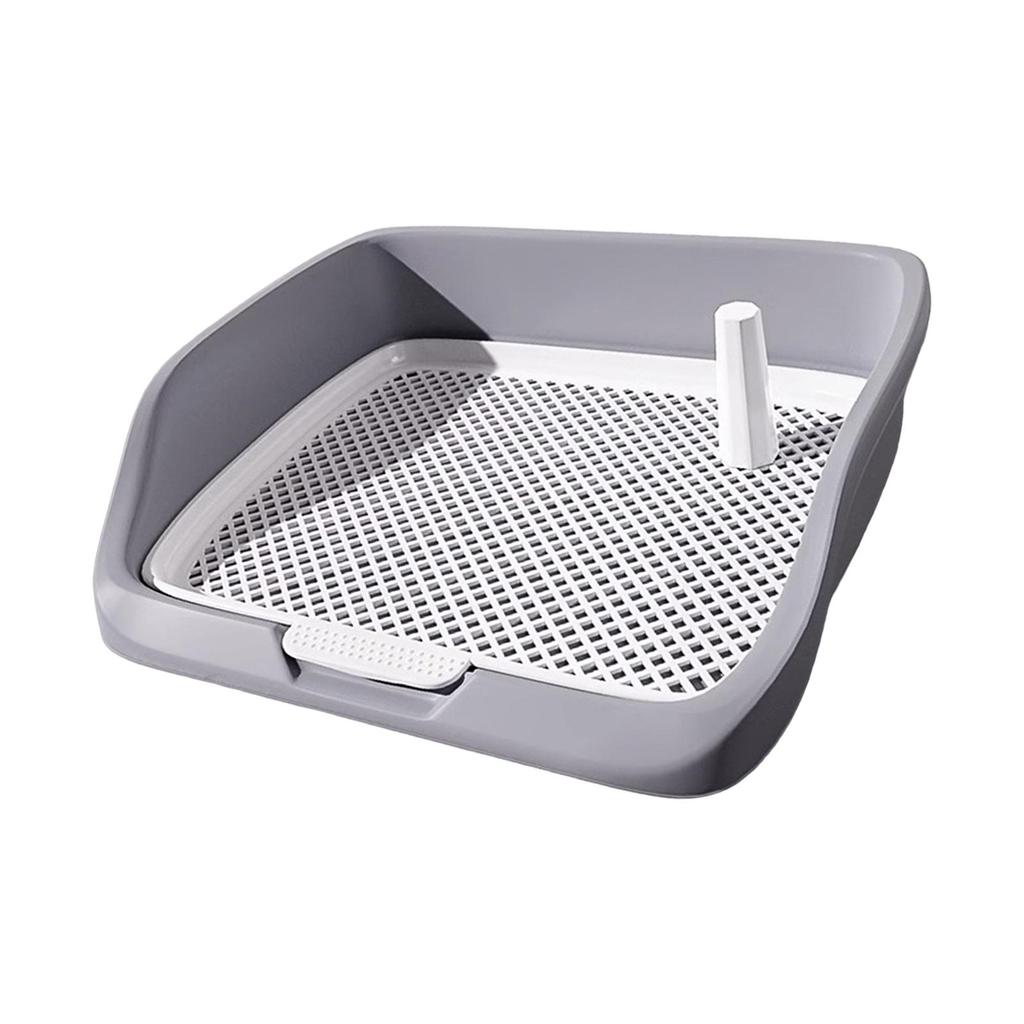 Dog Litter Tray Hygienic Pet Training Mat Detachable Cleaning Grid PP Material Suitable for