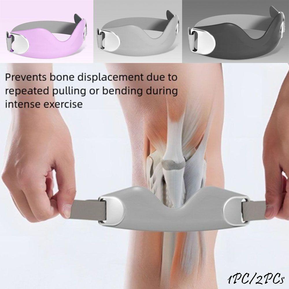 Fixed Protection Patella Knee Strap Silicone Knee Pain Relief Support Brace  Running Hiking