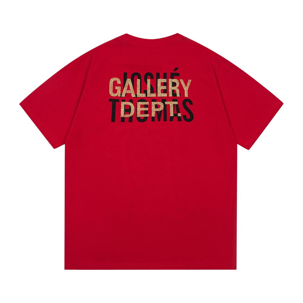 26SS Foreign Trade Gallery Dept T-Shirt Collection Gallery Casual Short Sleeve Men's and Women's Same Style Factory Spot Straight Hair