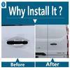 Shiny Style Rearview Mirror / Side Door Handle / Rear Door Handle Bowl Cover Trim For Ford TRANSIT  2024 2025 Accessories