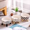 Stainless Steel Elevated Pet Bowls - Cat Dog Food Water Dishes, Raised Feeding Bowls for Pets