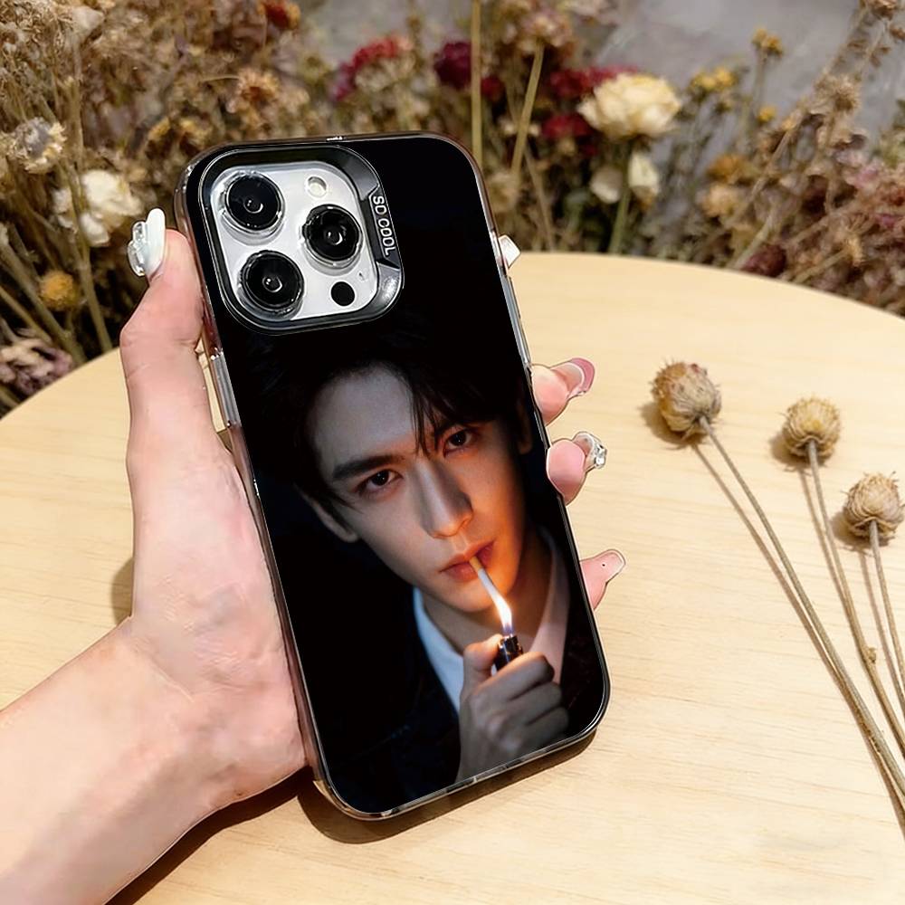 Handsome Krien Zhang L-Linghe Phone Case For iPhone 17,16,15,14,13,12,11 Plus,Pro Max,XS,Colorful Silver Black Cover iPhone12ProMax