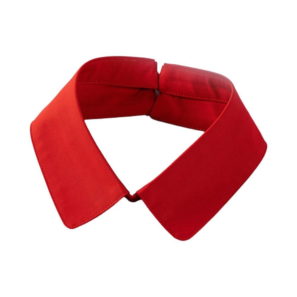 Elegant Necktie Collar Lapel Design Decorative Single Collar Detachable Fake Collar Male красный