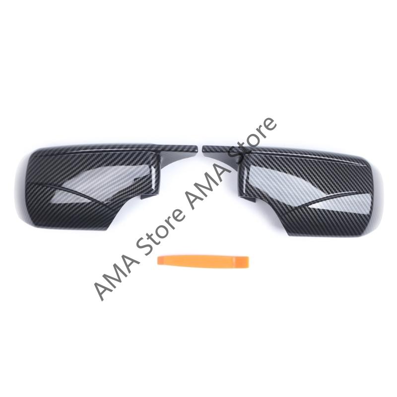 X7JF Easy Installation Door Mirror Cover Cap For E46 Sedan 1998-2005 Exterior Mirror Shell Housing Auto Part 51168238376