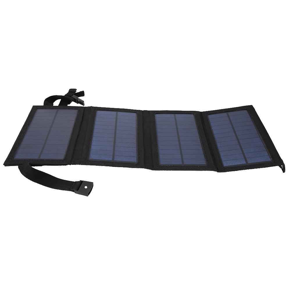 5V USB Folding Solar Panel Charger Travel Camping Portable Battery Charger
