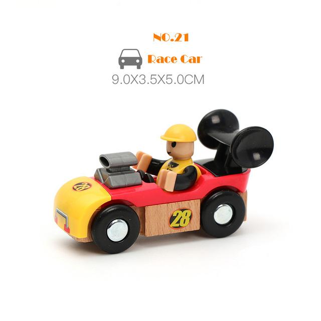 

Деревянная железная дорога, магнитный поезд, игрушки, деревянные аксессуары для железнодорожных дорожек, вертолет, автомобиль, грузовик, железнодорожные пути, детали для детских игрушек