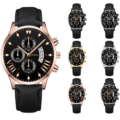 Men's Waterproof Luminous Running Alarm Clock Watch