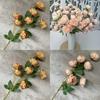 Faux Peony Arrangement For Wedding Photography Home Hotel Event Decor