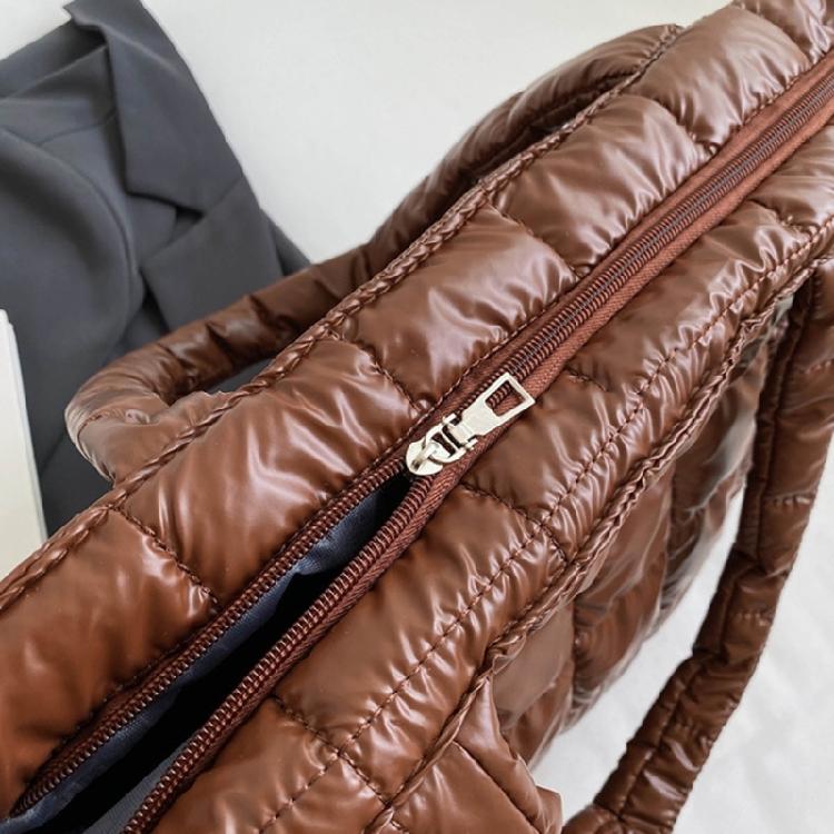 Puffer Bag for Women Functional and Fashionable Shoulder Bag Shopping Handbag