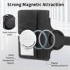 Magnetic 2 in 1 Detachable Flip Card Wallet Case for Magsafe Samsung Galaxy Z Fold 7 6 5 4 3 Zipper Cards Solt Leather Bag Cover