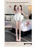 Sweet Girly High Waist Slimming Layered Cake Skirt - Spring/Summer Women's Short Skirt