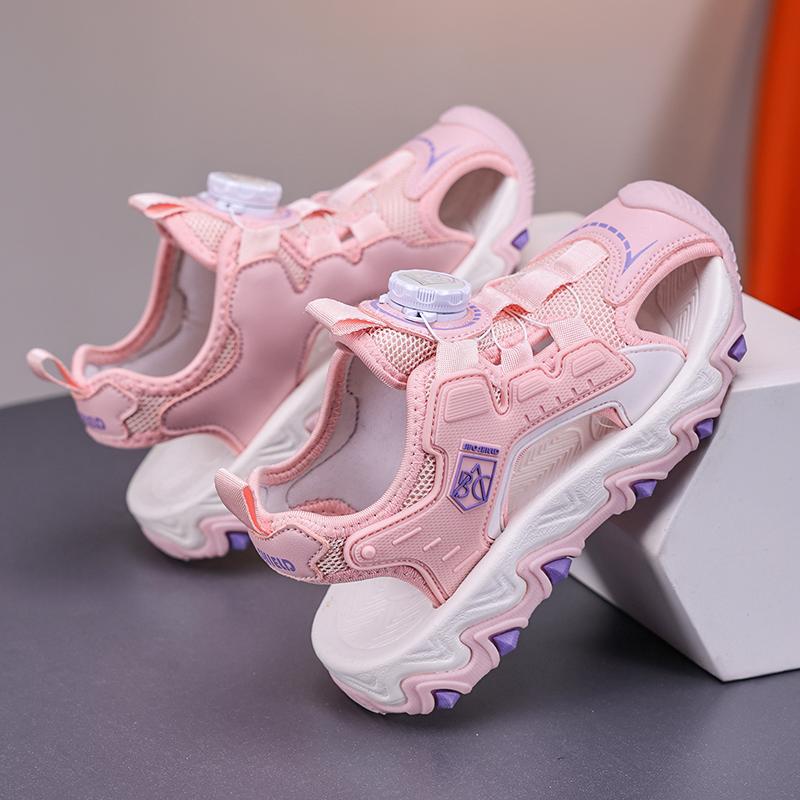 28-39 Kids' Beach Sandals Closed Toe Anti-collision Girls' Beach Sports Sandals for Boys