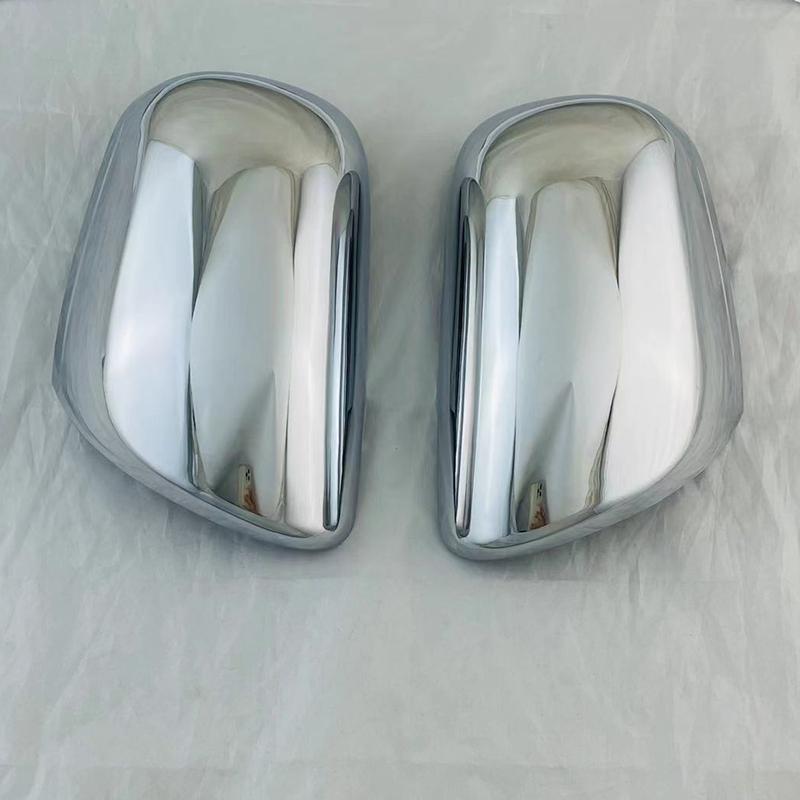 2Pcs Car Chrome Rearview Accessories Plated 2007 2008 2009 2010 For Toyota Camry Side Door Mirror Cover Trim Paste Style