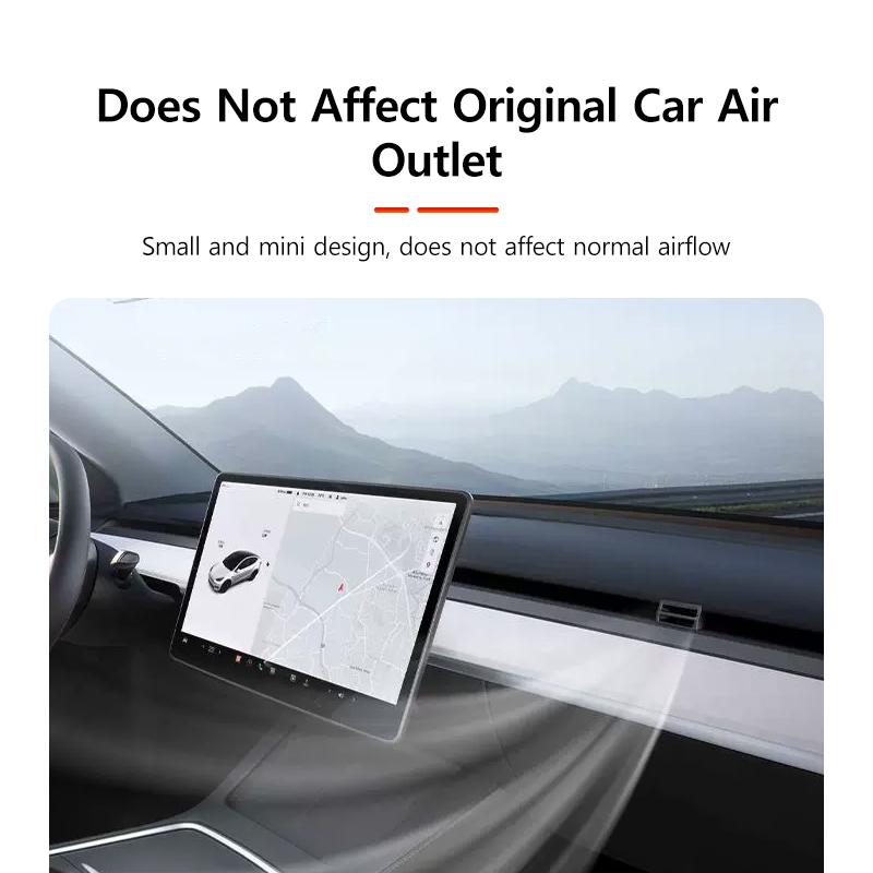 Аромаклипса для воздуховыпускного отверстия для Tesla Model Y 3 Конвертер воздуховыпускного отверстия Конвертер-клипса Кронштейн Переходная головка Интерьер Де