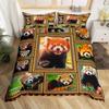 Dog Puppy Down Comforter Set Bedding Set 3-piece Cover Set