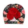 Roztomilý Sweety Dětský Opalovací krém Dětský Květinový Turban Klobouk Elastická Květinová Čelenka Mašle Vlasová čelenka Čepice