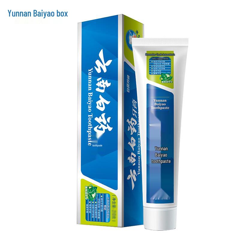 

Yunnan Baiyao Toothpaste Long-lasting Fresh Mint (3x65g)