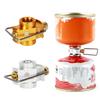 Gasbesparare Plus Gasbrännare Adapter Aluminiumlegering Omvandlare Växlare Påfyllning Platt Tank Omvandlingsadapter Campinggasadapter Ventil