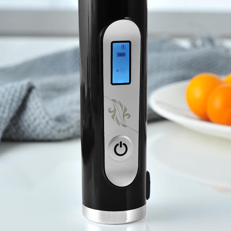 ZISIZ USB Rechargeable Milk Frother with LCD Display