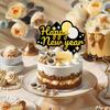 Black Gold New Year Party Decoration Happy New Year Banners Decoration Happy New Year Balloons for New Year Celebrations