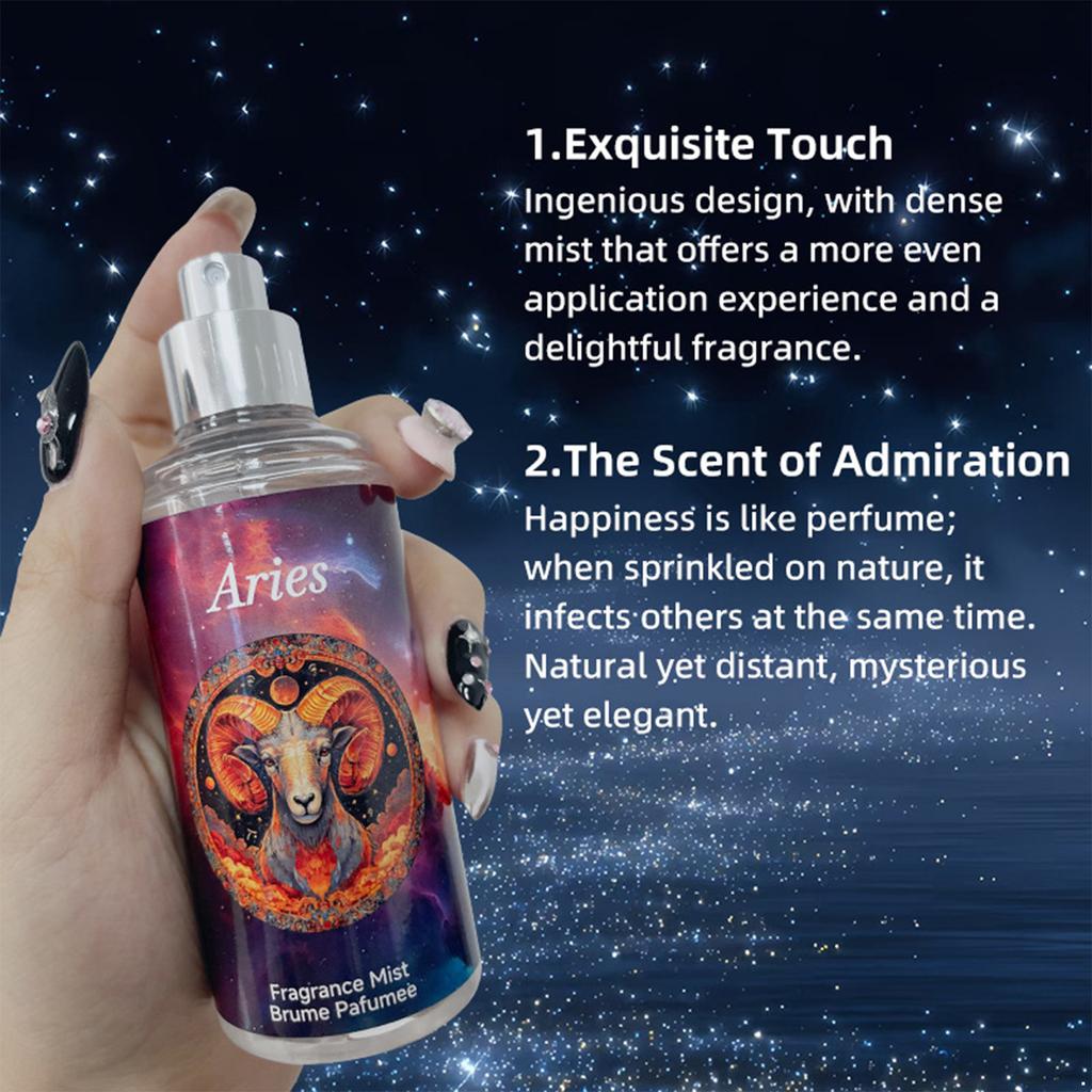 Constellation Night Perfume Spray Floral Fruity Fragrance for Women and Men Elegant Unisex Scent for Halloween Parties Date Night